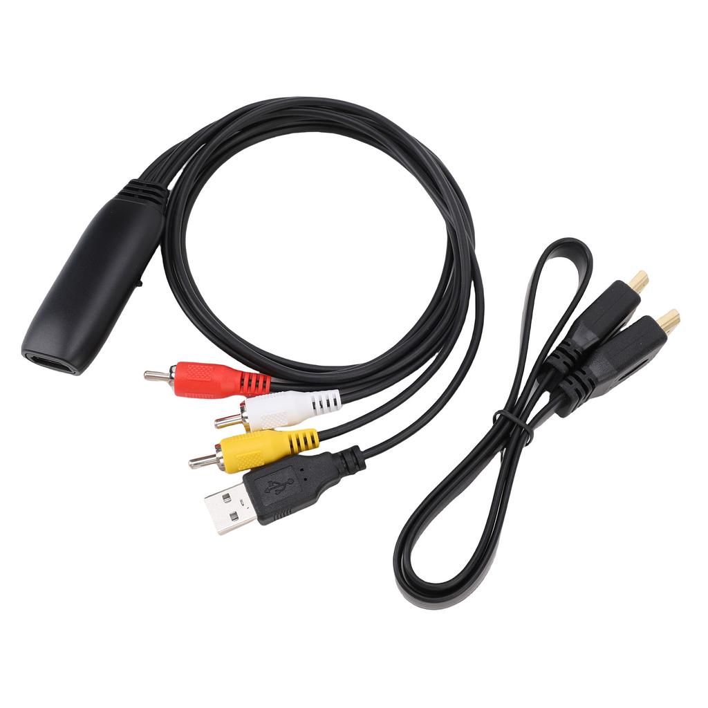 Video Sound Converter AV to HDTV DVD Game Console Converter with High Definition Multimedia Interface Cable