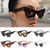 Trendige übergroße Cat-Eye-Sonnenbrille UV400 Strand Reise Punk Sonnenbrille Streetwear Brillen für Damen & Herren