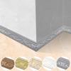 6 st 230 mm Självhäftande 3D Vägglist Sockelkant Vattentät Golvlist Tapetklistermärke för Vardagsrum Heminredning