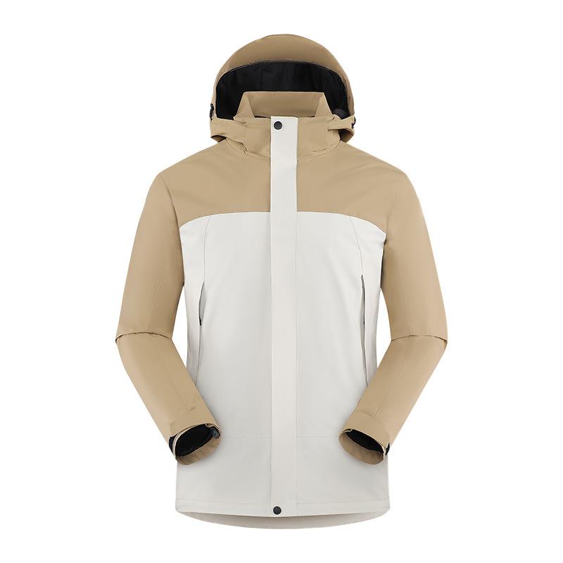 Couple Jacket Down Jacket Women's 25 New Windproof Three-in-one Removable Liner Tooling Jacket