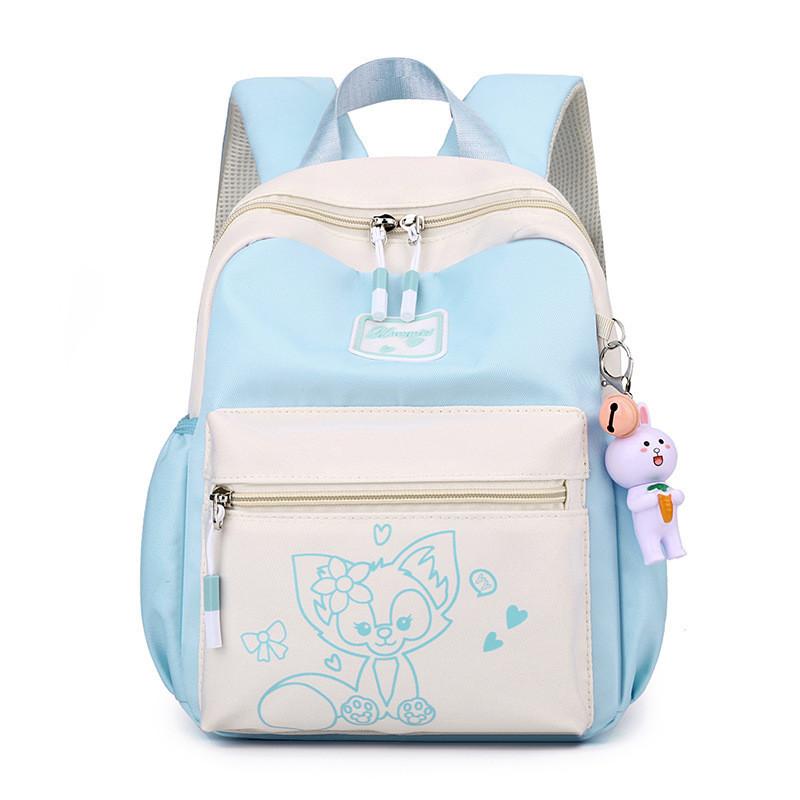 Adorable Cartoon Backpack For Girls Trendy Oxford Fabric Fun Lightweight School Bag