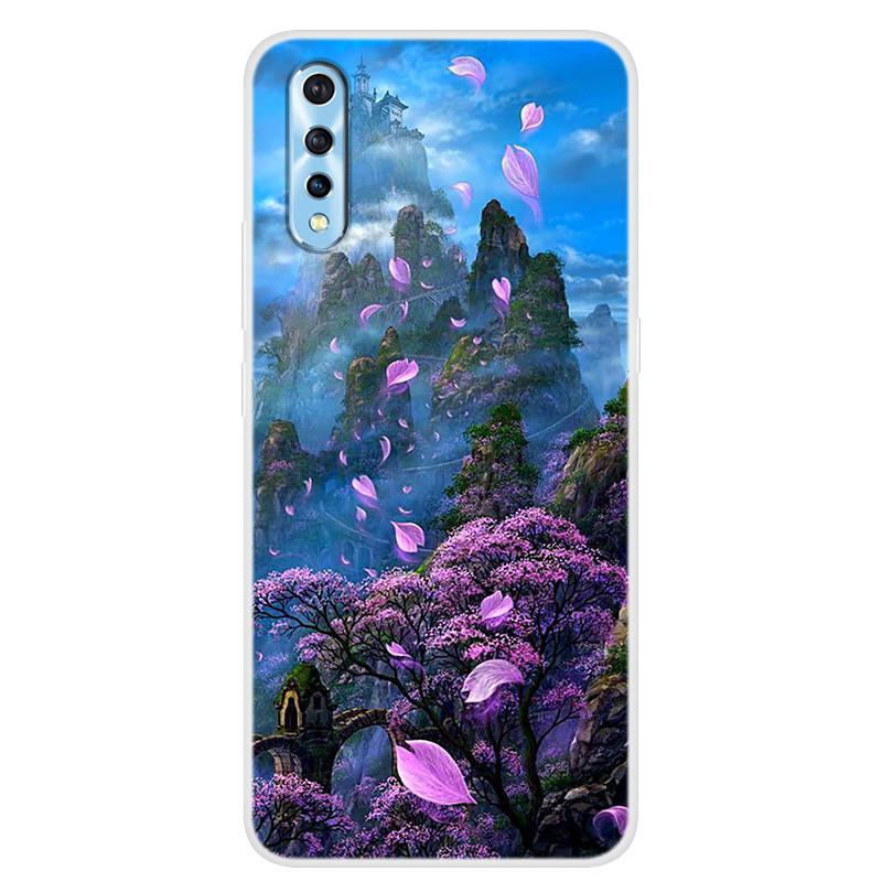 For Vivo V17 Neo Case Soft Silicone Back Case for Vivo S1 1907 6.38" Phone Cover For Vivo V17Neo V 17 neo 1907 Cases Bumper Capa