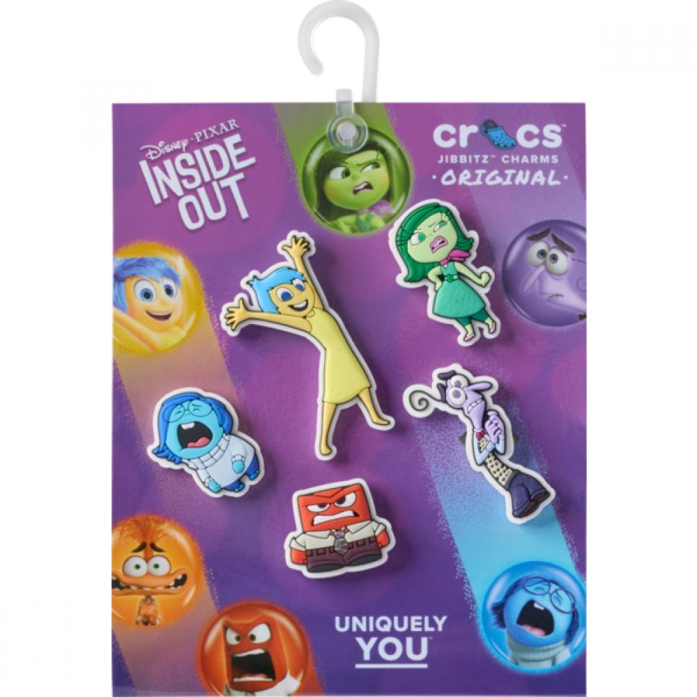 Crocs Pixar Inside Out Gibbets 5 Pack FREE