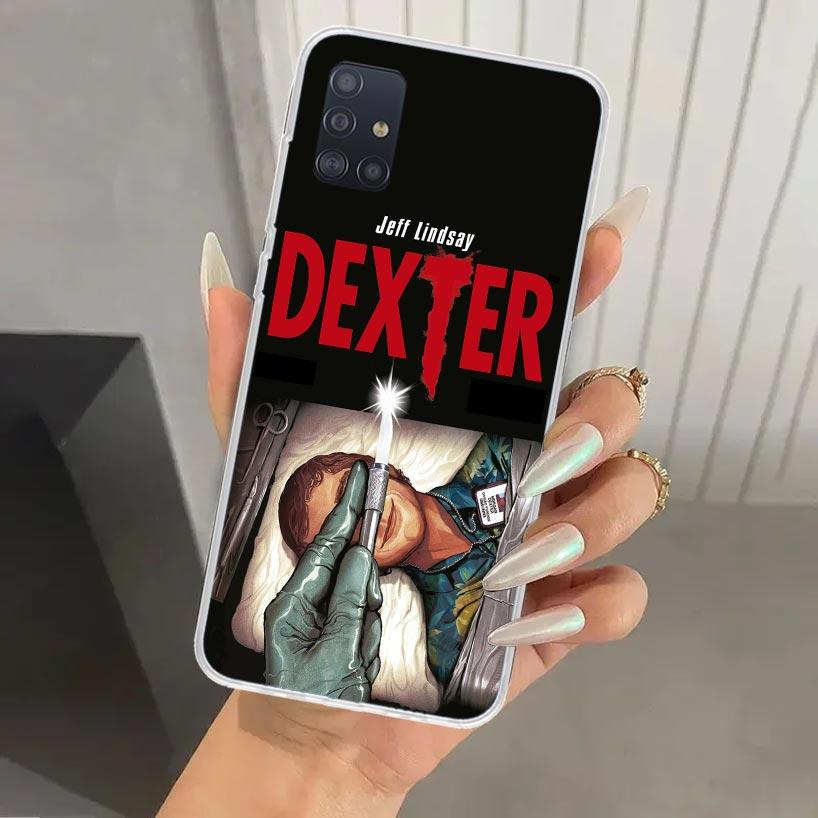 

TV Show Dexter Morgan Phone Case for Samsung Galaxy A52 A32 A22 A12 A02S A50S A30S A10S Note 20 Ultra 10 Plus S10 A31 A20 A71 A7 Samsung S10 Plus