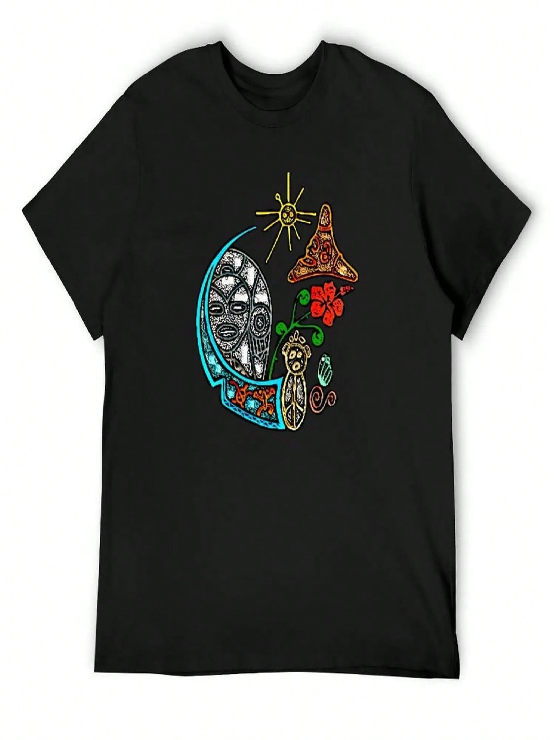 Atabey Goddess Taino Symbols Puerto Rico T-Shirt Fashion Shirts Graphic Tee Shirt Cute Clothes Workout Shirts For unisex S разноцветный