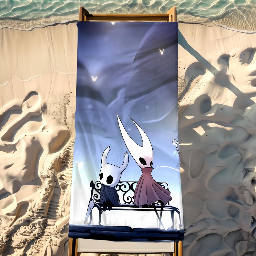Game Hollow Knight Towel Beach Shower Bath Travel Lightweight Skin Friendly for Pool Camping Cruise Summer