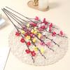 1/2Pcs Artificial Flowers Bouquet Plum Blossom 53CM Fake Flowers for Home Decor Garden Wedding Decoration Table Vase Accessories
