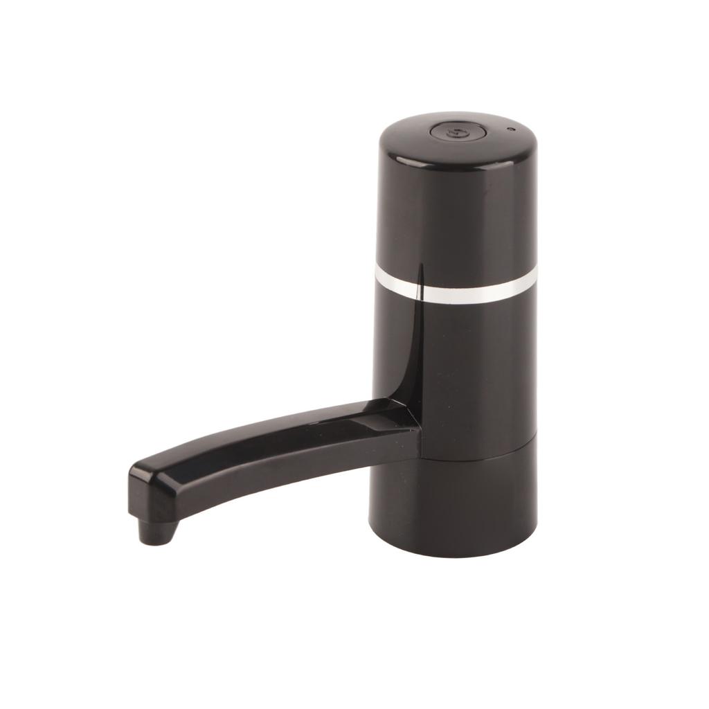 1x Wireless Rechargeable Bottle Drinking Water Electrical Pump Portable Dispenser USB (Black)