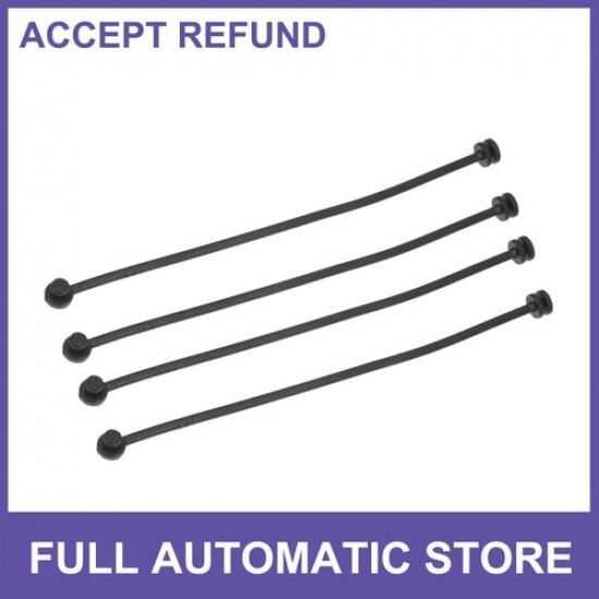 

4 Pcs Fuel Tank Cap Tether Fuel Tank Rope for BMW 740i 11 15 No16117193372