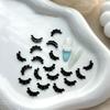 30Pcs French Carved Lace Nail Art Decorations Solid Color Lace Resin Nail Art Decorations For Diy Hairpin Nails Parts