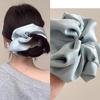 Lace-faced High-end Large-sized Bellyband Hair Tie with High Elasticity for Ponytail Hair Care