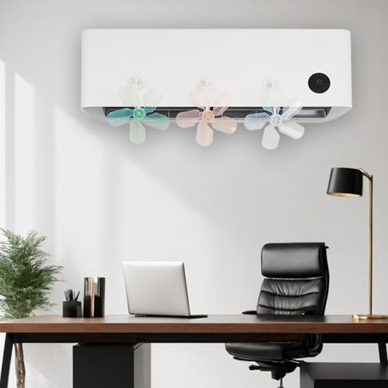 3 vnt. oro kondicionieriaus vėjo deflektorius ventiliatorius lipnus nuo tiesioginio pūtimo AC vėjo skydas pertvara ventiliatorius oro kondicionavimo vėjo nukreipėjas deflektorius ventiliatorius