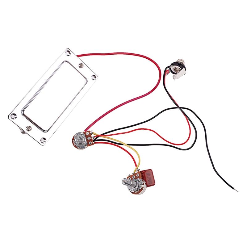 Double Coil Pickup Pre-Wired Electric Guitar Pickup Set Electric Guitar Humbuckers Pickups With Volume And Tone