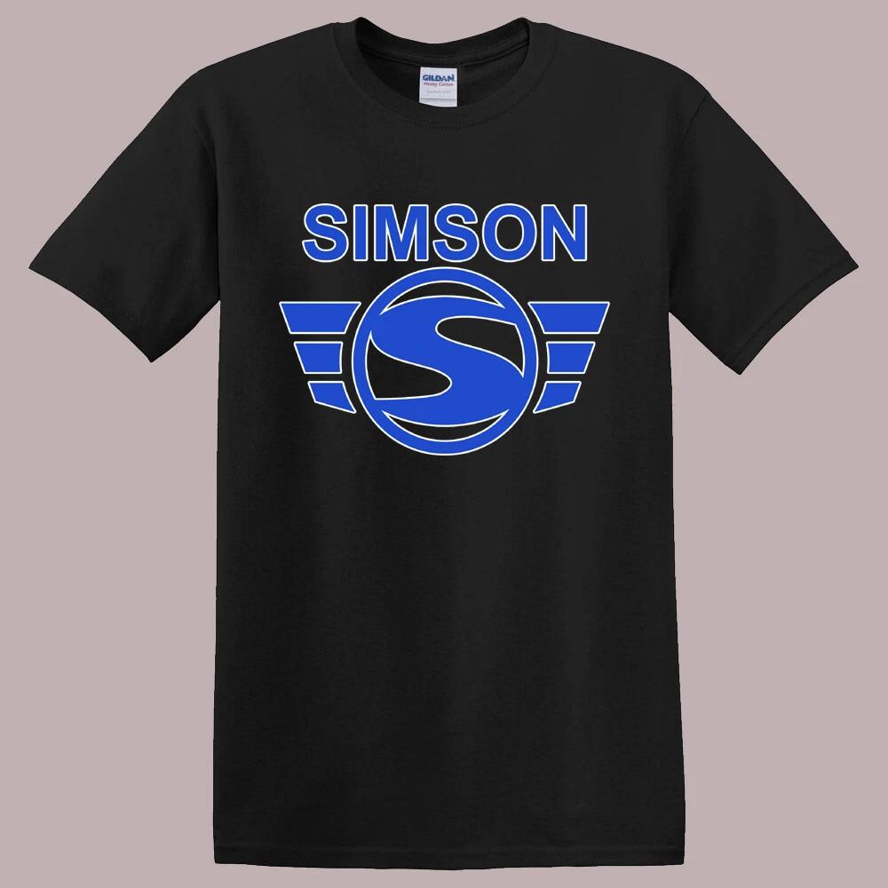 Мужские и женские футболки Simson Motorcycles Германия Motorrad S