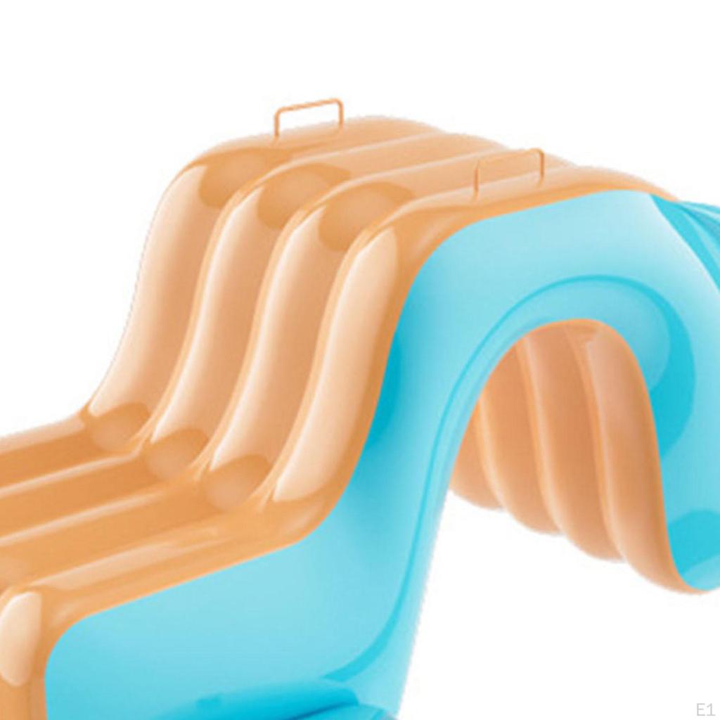 Inflatable Water Slide for Swimming Pool Game Toy Puncture Resistant Stability Ladder