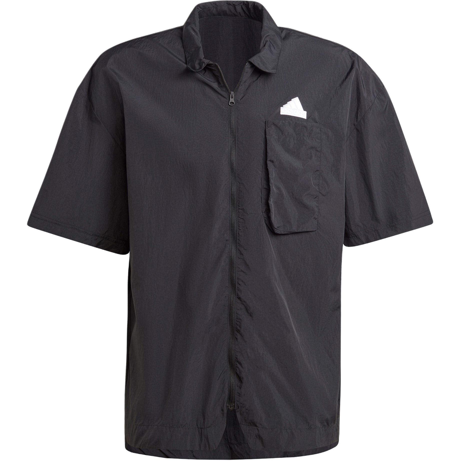adidas Camisa City Escape Shirt Asia Sizing Black Men s IR5188 M