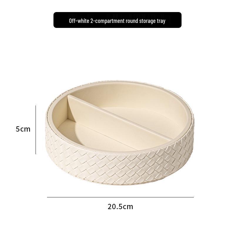 

Французский Ретро Роскошный Кожаный Поднос для Хранения с Ручкой для Прихожей