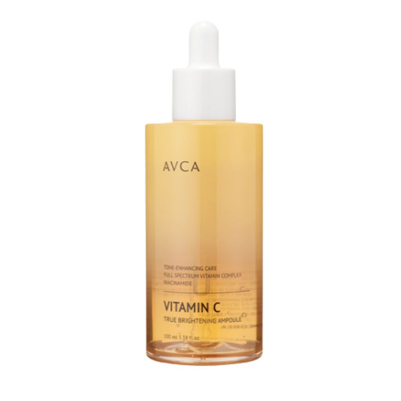 AVCA True Brightening Vitamin C Ampoule Radiance Hydrating Facial Serum 100ml