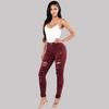 Women Sexy High Waist Fashion Wide Casual Leg Summer Beach Pocket Pants