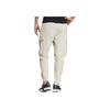 Adidas Embroidered Logo Drawstring Knit Sweatpants With Large Pockets Men Bottoms Beige HN9006