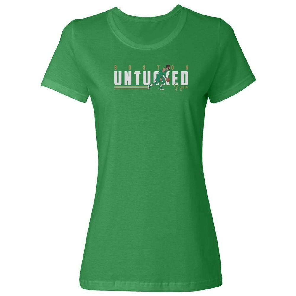 Untucked Kyrie Inspired Boston Tee - Basketball Fans Ladies  Crewneck T-Shirt Unisex T-Shirt S