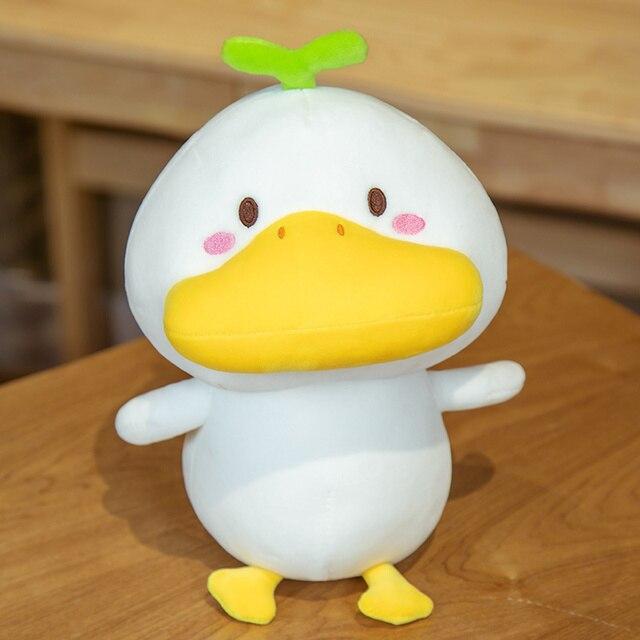 1pc 33cm Kawaii Duck With Clothes Plush Toys Multiple Styles Cute Dressing Duck Pillow Stuffed Dolls For Kids Girl Xmas Gift