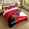 Bedding Set 1 Duvet Cover 2 Pillowcases West Bromwich Albion FC Print Soft Bed Linen Bedroom Decor