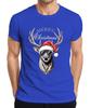 Reindeer Christmas Merry Christmas Santa Hat Sunglasses Unisexs Tshirt