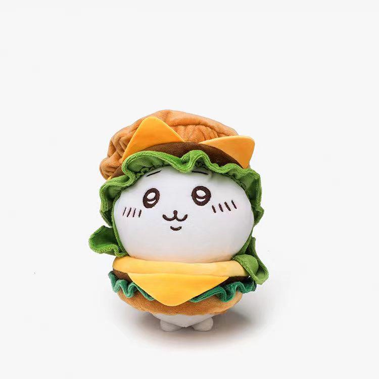 

Милая плюшевая кукла из восьми предметов, одежда для гамбургеров, детская одежда, плюшевые игрушки, кавайные супер милые подарки для кукол, украшение комнаты