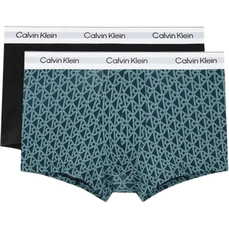 Calvin Klein Logo Letter Waistband Boxer Briefs 2-Pack Men Underwear NB43912XM