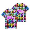 Smiling Critters T Shirt Men Crewneck Short Sleeve Tee Harajuku Streetwear Women T-shirt 2026 New Anime 3D Clothes Tops