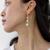 MERCURY [silver 925] Three Balls Drop Earring