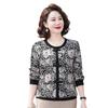 2025 Autumn Fashionable Long-Sleeve Casual T-Shirt for Middle-Aged & Elderly Women
