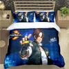 Heißes Spiel The King of Fighters Druck Bettwäsche Set Bettbezug Decke Bett Jugend Kinder Mädchen Jungen Geschenk