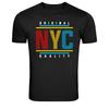 NYC Quality Vintage Urban Typography Graphic T-Shirt