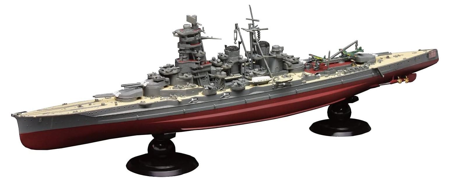 

Fujimi Model 1/700 Imperial Navy Series No. 6 Japanese Navy Fast Battleship Kongo Full Hull Model FH-6