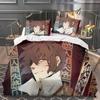 Neuer Anime Bungo Stray Dogs Bettwäsche-Set Doppel Einzel König Bettbezug Steppdecke Kissenbezug Jungen Mädchen Erwachsene Schlafzimmer Heimtextilien