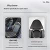 New Energy Sports Seat Headrest & Car Lumbar Support for Tesla, Mercedes-Benz, BYD, Lynk - Neck Protection
