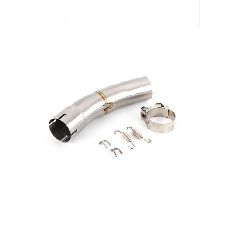 For    Triumph 675 2013-2017   For Ducati Hypermotard      Motorcycle Exhaust Header Link Pipe Slip-on