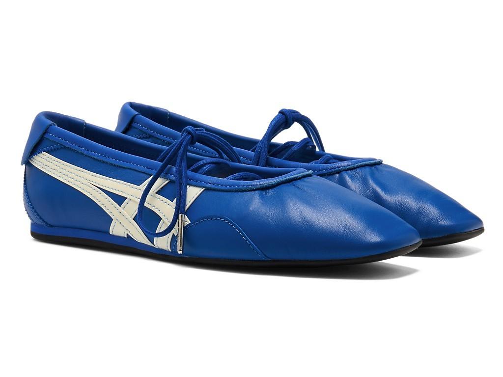 1182A704-400 Onitsuka Tiger Donna Gymnarina Blu Scintillante/Crema (Da donna)