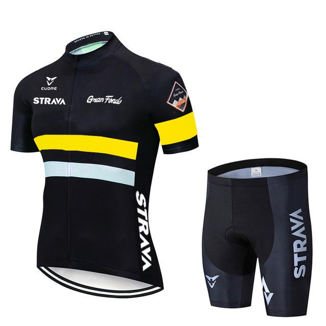 

Cycling Suit Set, Strap Short Sleeve, Cycling Suit 2026 Summer Breathable Cycling Suit Set XXXL