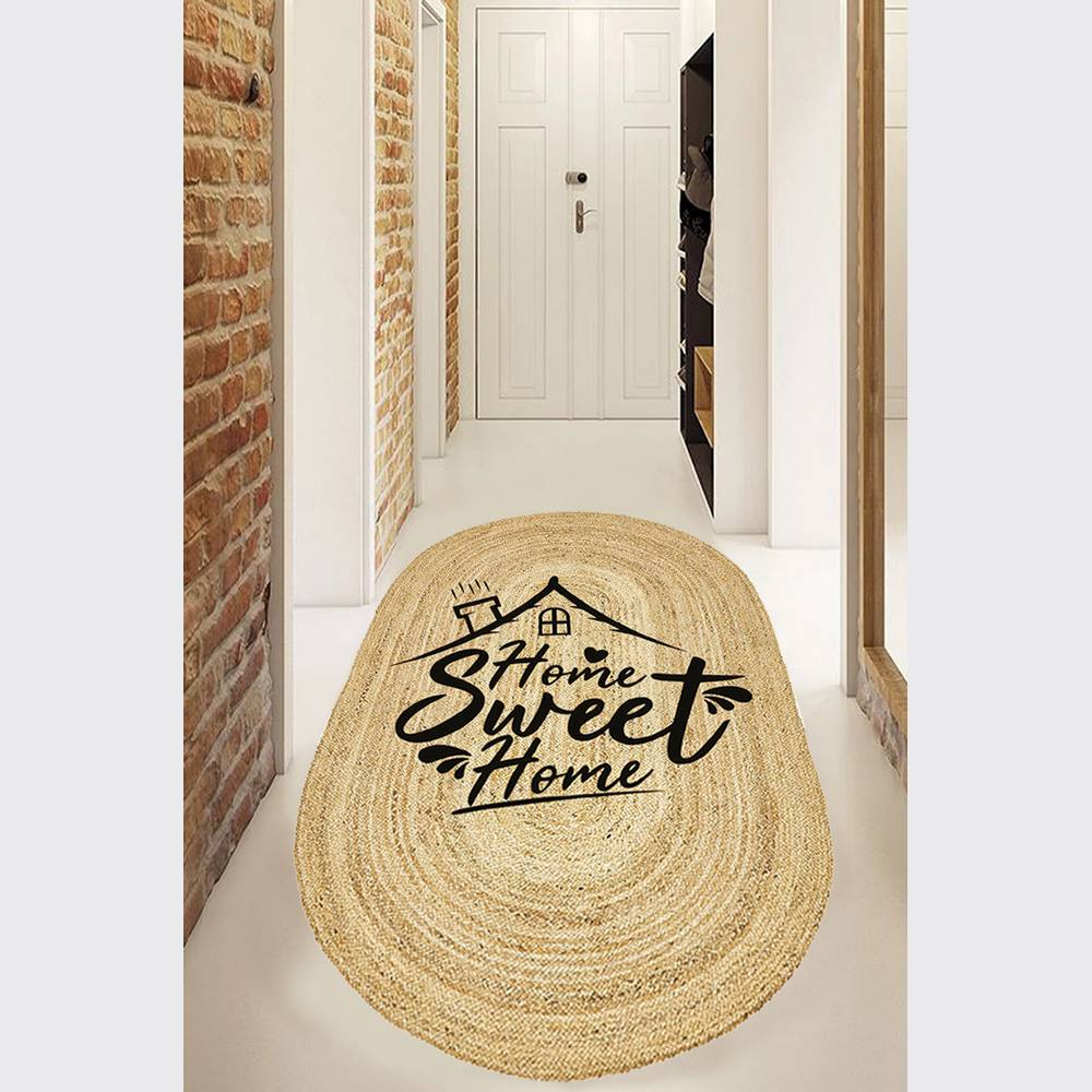 

Mosimoso Home O016 Dot Sole Printed Carpet Oval Carpet 100x150 cm