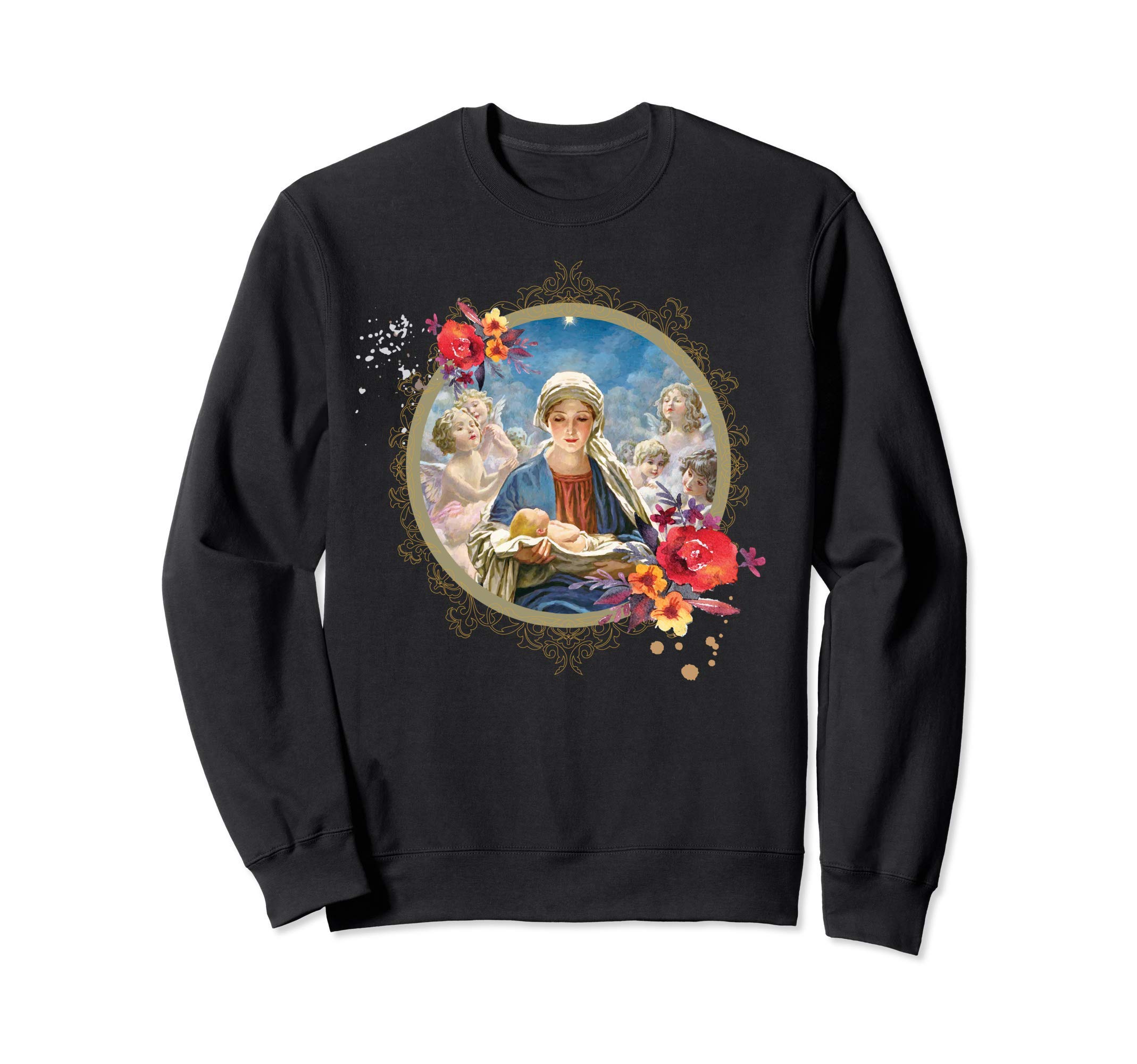 Christmas Nativity Star Mother Mary Jesus Catholic Trainer