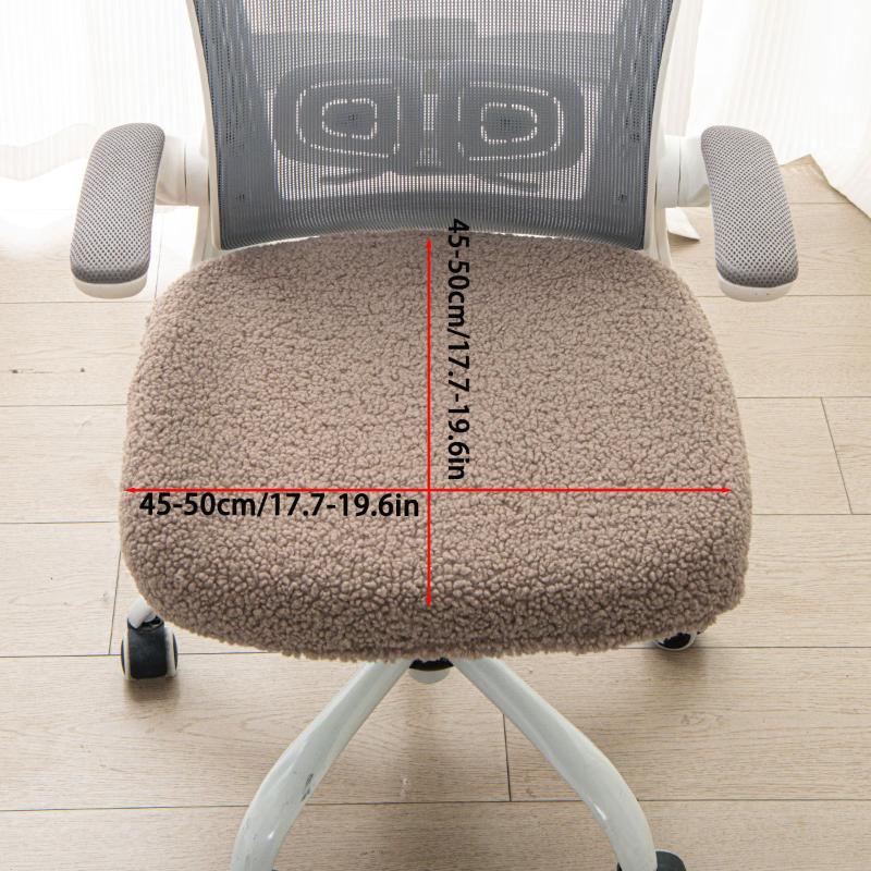 Office Chair Covers Stretch Computer Chair Seat Washable Elastic Chair Seat Protector Slipcover For Office