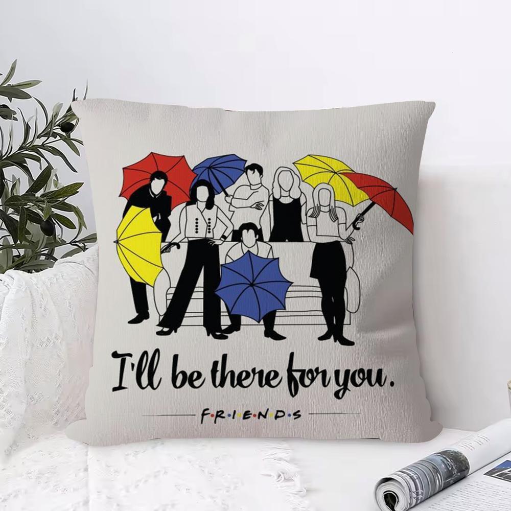 Classic F-Friends Tv Show Pillow Case Ultra Soft Skin Friendly Fabric Cloud Like Comfort & Concealed Zipper