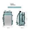 Unisex Ultra Light Large Capacity Travel Backpack, Multifunctional Luggage Bag With Hand & Crossbody Strap For Women Travel And Men Business Trips
