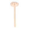 Utensili in Legno Cucchiaio da Zuppa per Hot Pot Cucchiaio Forato con Manico Lungo per Cucinare in Casa Scolapasta