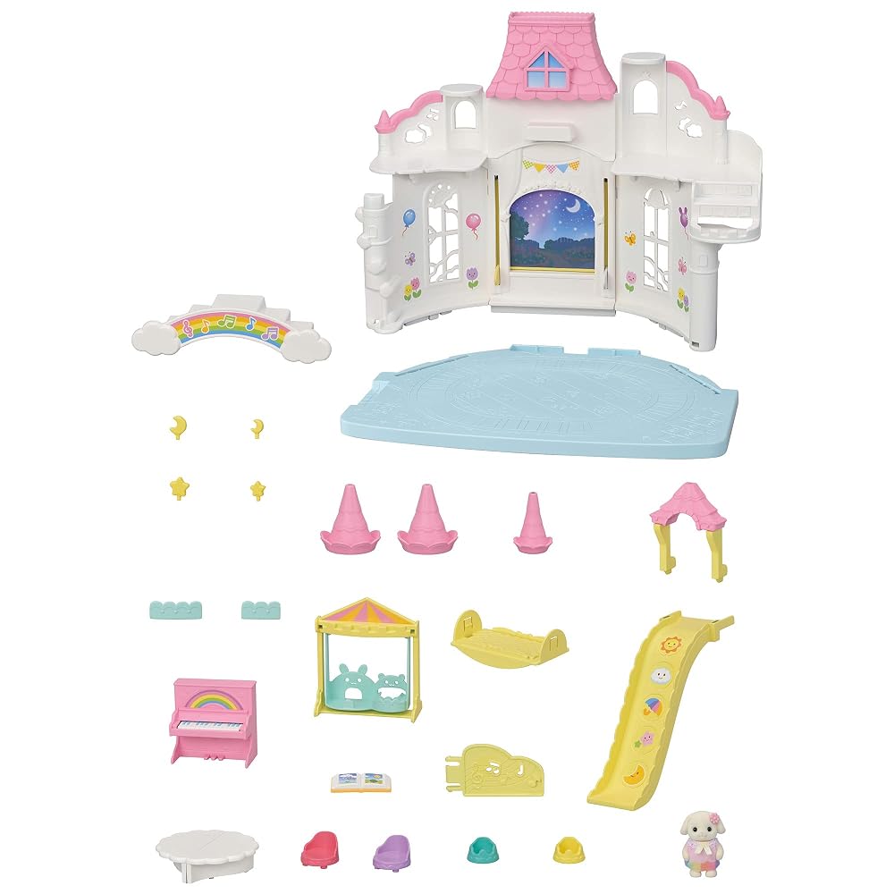 EPOCH Sylvanian Families Everyone's Sunshine Kindergarten Dollhouse Toy S-68