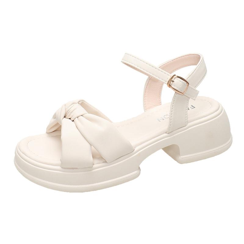 

In the summer of 2024, the new platform women s sandals are fashionable and versatile, and the Roman shoes are fashionable beach shoes. 35