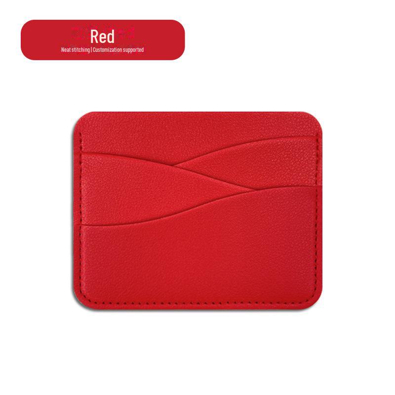 Exquisite Anti-Theft RFID Leather PU Card Holder: Universal, Spacious, & Stylish for Women